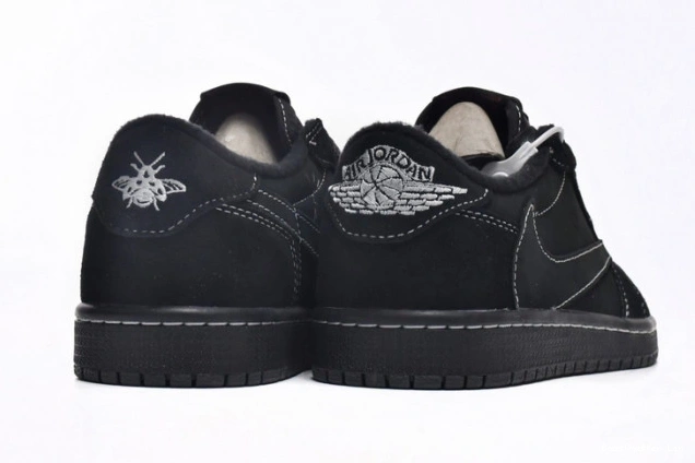 Bmlin shoes Scott Low Black Travis DM7866-001 OG x Air Jordan 1 Phantom 0806